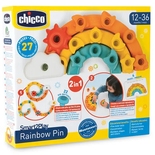 Развивающая игрушка 2 в 1 Chicco Радуга (12198.00) - фото 10