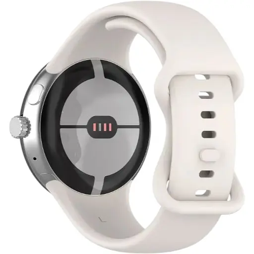 Ремешок DK силикон Sport Band Double Loop "S" для Google Pixel Watch 1 / 2 (017768) (ivory)