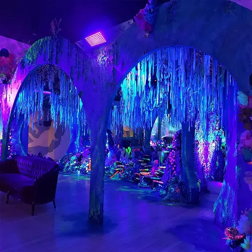 Світлодіодний УФ-прожектор Glostars 100 Вт, УФ-лампа, водонепроникний, IP66, 395-400 нм - фото 4