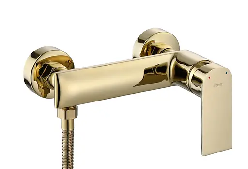 Змішувач для душу Rea Veneta gold REA-B6420 Золотий - фото 2
