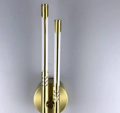 Бра з вбудованими світлодіодами в корпусі латунь Арт. WSE 12/35 Line F - фото 4