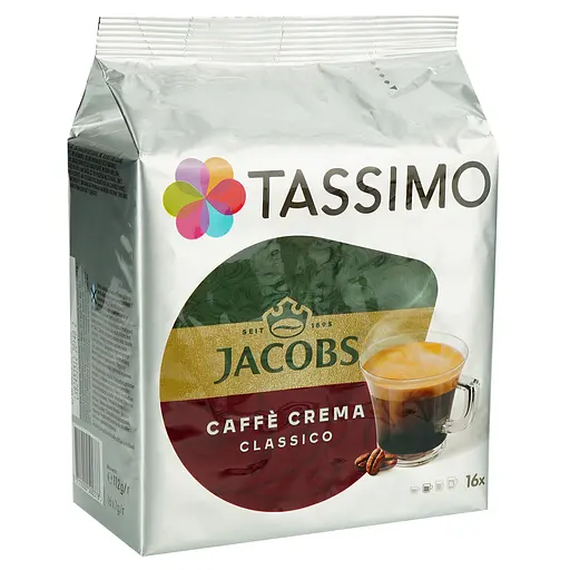 Кофе молотый в капсулах Jacobs Tassimo Crema 112 г (16 шт. по 7 г) - фото 2