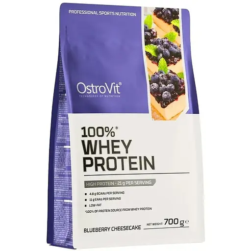 Протеин OstroVit Whey Protein, 700 граммов - Черничный чизкейк