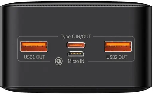 Зовнішній зарядний пристрій Baseus Bidow Digital Display 30 000mAh 20W PPDML-N01 Чорний - фото 4