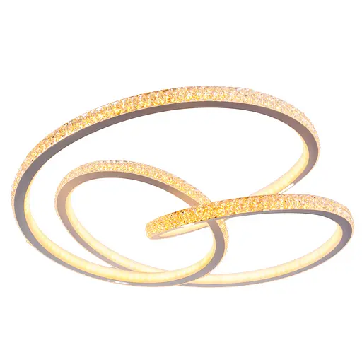 Люстра підвісна світлодіодна акрилова Sirius LCD3073 WT 128W - фото 2