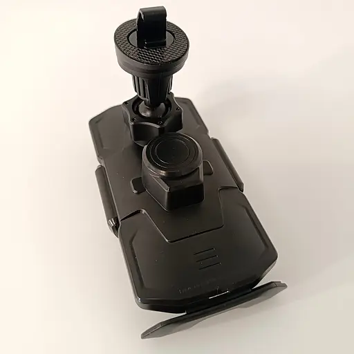 Тримач для телефону в авто. Бездротове заряджання. Кріплення смартфона в автомобіль. Тримач у повітропровід - фото 15