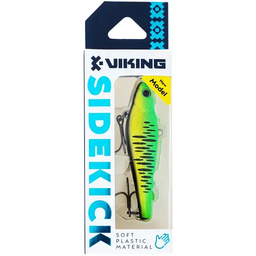 Воблер Viking Fishing Sidekick VIB 60 мм 16g #06 Light Perch - фото 2