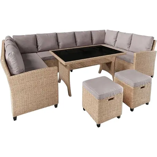 Комплект садовой мебели Di Volio Livorno Бежевый/Светло-серый