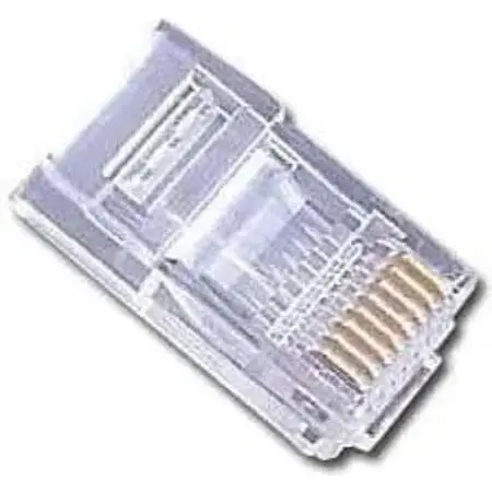 Конектор RJ45 UTP 100 шт. Cablexpert позолочені контакти (PLUG3UP6 / 100)