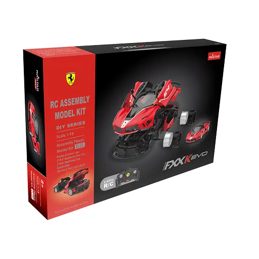 Машинка-конструктор Rastar Ferrari 1:18. Красный - фото 12