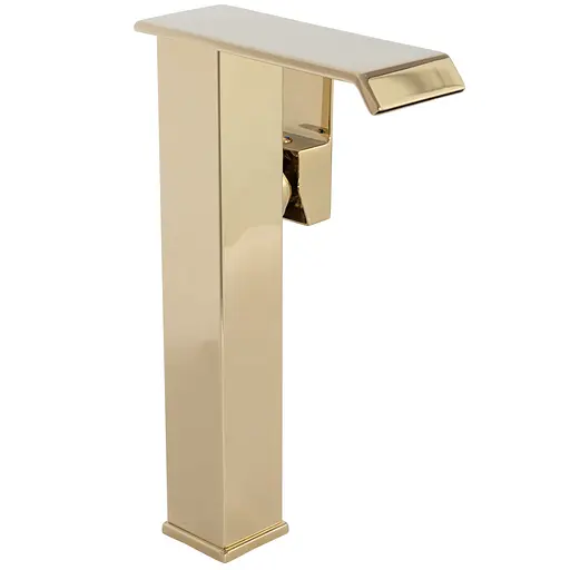 Смеситель для умывальника Rea Kent высокий gold REA-B8014 Золотой - фото 2