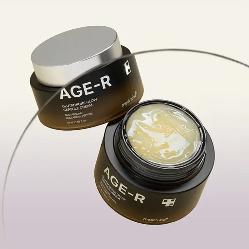 Увлажняющий капсульный крем с глутатионом AGE-R glutathione гlow Capsule Cream Medicube 50 мл - фото 2