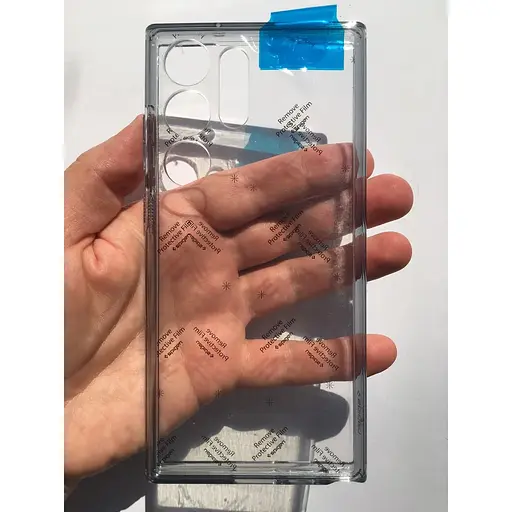 Оригинальный противоударный чехол Spigen Ultra Hybrid для Samsung Galaxy S23 Ultra (6.8") Space Crystal ACS05647 - фото 2