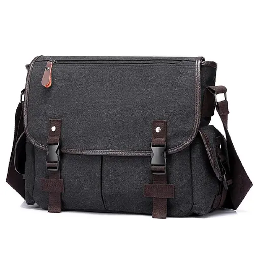 Горизонтальный текстильный мессенджер с клапаном Confident ATN01-X602A