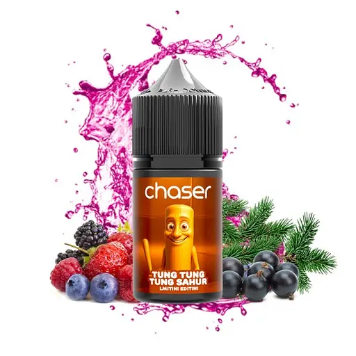 Набор компонентов для самозамеса солевой заправки CHASER Limitini Editini 30 мл TUNG TUNG TUNG SAHUR Ягоды и хвоя, 0-50 мг (18170) - фото 2