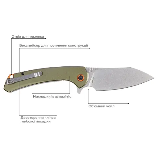 Нож Skif Jock SW Olive Green - фото 7