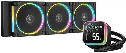 СВО Deepcool LQ360 ULTRA ARGB Black (R-LQ360-BKASMC-G-1) - фото 1