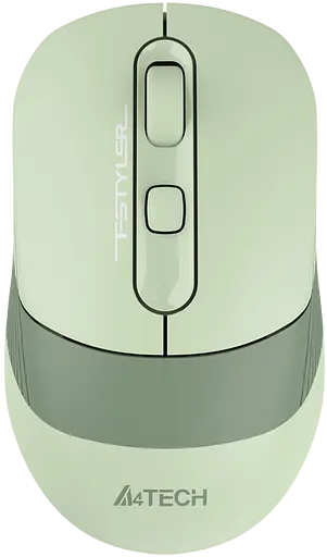 Мышь беспроводная A4Tech FB10C Matcha Green
