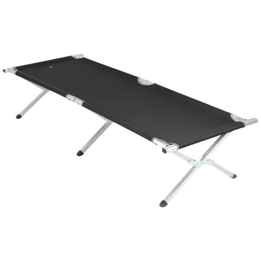 Ліжко розкладне Bo-Camp Single XL Black (1304488) (DAS301395) - фото 1