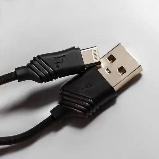 Адаптер питания Hoco C12 Smart dual USB набор с кабелем микро черный 6957531064114 - фото 3