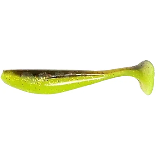 Силікон FishUP Wizzle Shad 2" #203 Green Pumpkin/Flo Chartreuse (10 шт/уп)