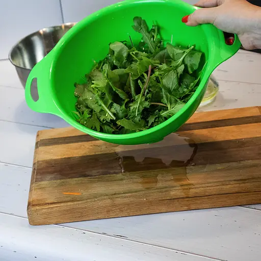 Друшляк пластиковий 3 літри діаметр 25 см, Мед Фіолетовий 86701 - фото 4