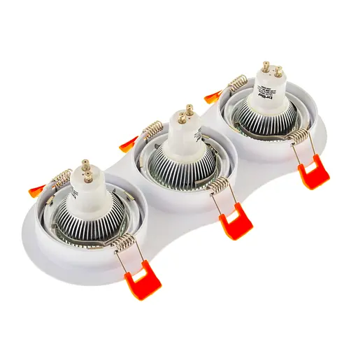 Светильник врезной поворотный Brille HDL-DT 108/3 MR16 WH 36-248 - фото 2