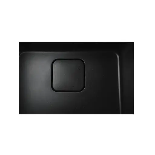 Гранітна мийка Globus Lux Barbora чорний 510x510мм-А0002 000007954, Чорний - фото 3