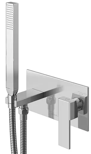 Набір гігієнічного душу Kohlman Excelent хром QW138H, Хром - фото 1