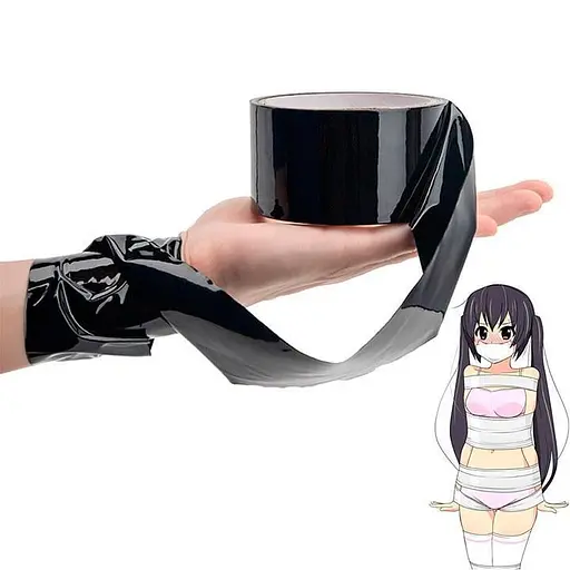 Скотч для бондажа БДСМ-аксессуар для смелых экспериментов Красный K0094-2 - фото 3