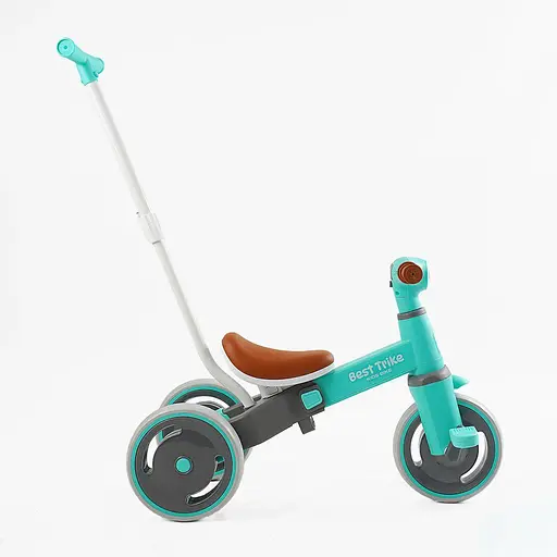 Триколісний велосипед Best Trike LB-10360 з батьківською ручкою блакитний - фото 4