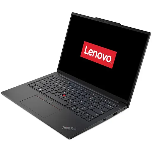 Ноутбук Lenovo ThinkPad E14 Gen 5 з процесором Intel Core i7-1355U pana la 5.0GHz, 14" WUXGA, IPS, 8GB Soldered DDR4-3200 + 8GB SO-DIMM DDR4-3200, 512GB SOS, Intel® Iris® Courier або Carry-in - фото 4