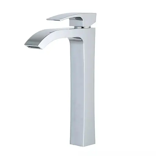 Смеситель для умывальника Gappo высокий хром G1007-81 Хром - фото 1