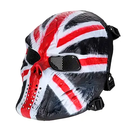 Маска GeekLand Захисна маска для гри в страйкбол Британський прапор КМ 64.103.080 - фото 2
