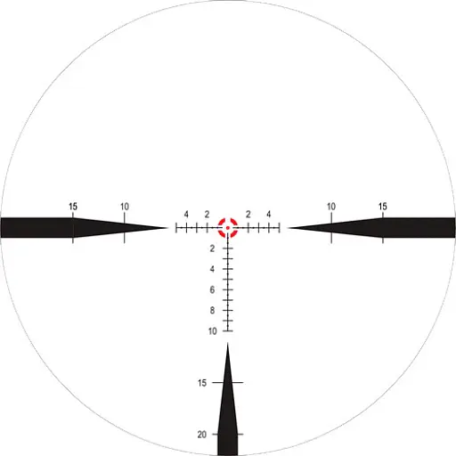 Приціл оптичний Nightforce NX8 1-8x24 FFP сітка FC-Mil з підсвічуванням - фото 5