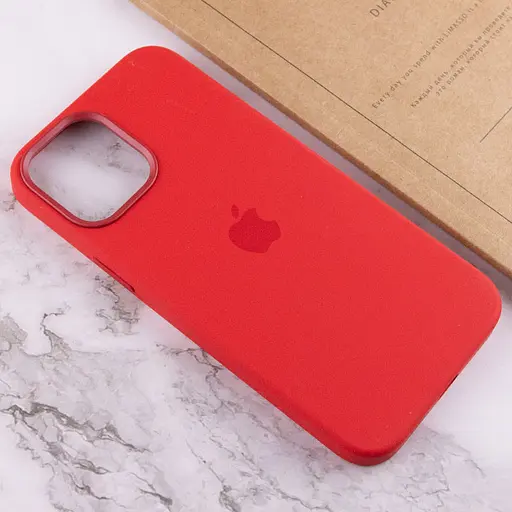 Чохол Epik Silicone case AAA with Magsafe and Animation для Apple iPhone 12 Pro/12, 6.1 Червоний/Red - фото 7