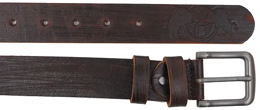 Ремінь шкіряний Skipper чоловічий 125-130х3,8 см acs0029526 - фото 3