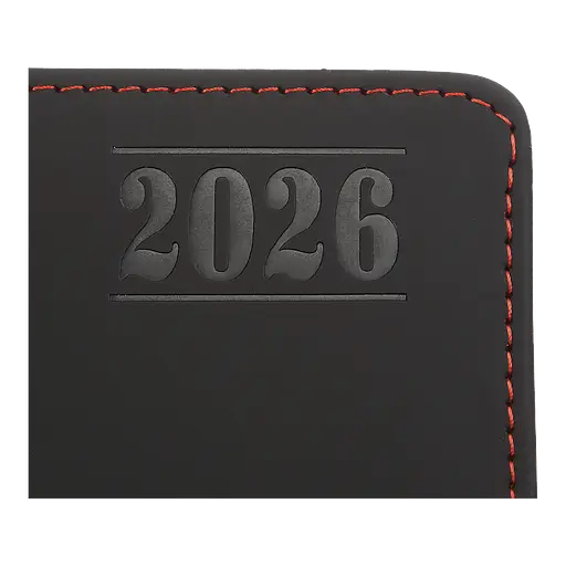 Щоденник датований Buromax Triumph 2026 A5 штучна шкіра/поролон червоний (BM.21104-05) - фото 5