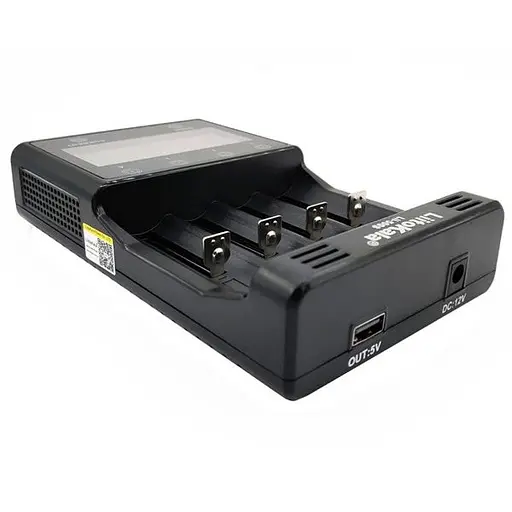 Заряднoe устройство Liitokala Lii-500S на 4 канала (для Ni-MH, Ni-CD, Li-Ion) с блоком питания и автоадаптером - фото 4