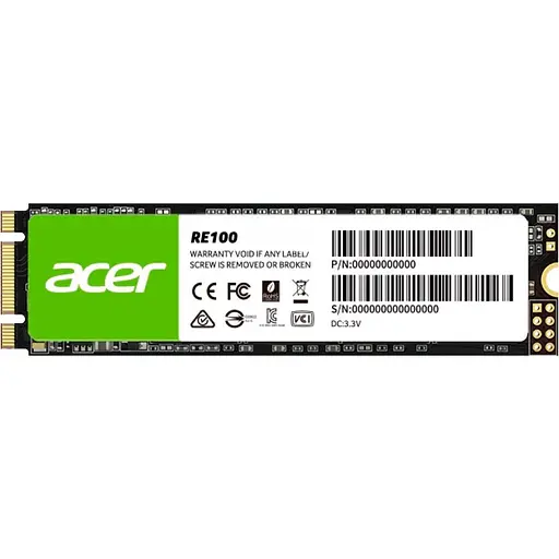 SSD накопитель Acer RE100 512GB (BL.9BWWA.114) [135388]