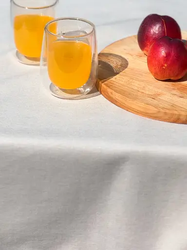 Водовідштовхувальна скатертина Сірий однотон 180х180 см - фото 9