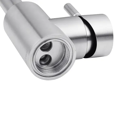 Смеситель для раковины Kroner KRP Edelstahl Klassisch - ESG011 CV022999 Хром матовый - фото 7