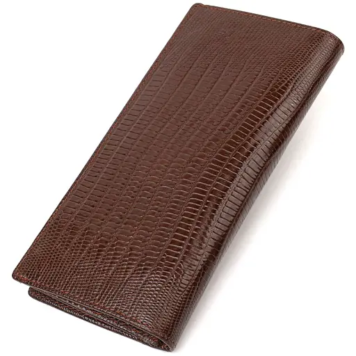 Мужской кожаный кошелек Canpellini 9.2х18.8х1 см acs0025605 - фото 2