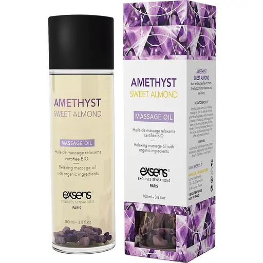 Масажна олія Exsens Amethyst Sweet Almond 100 мл