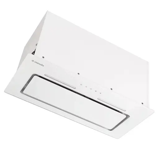 Вытяжка полновстраиваемая Minola HBI 6673 WH GLASS 1000 LED Line - фото 2