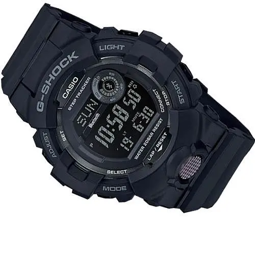 Противоударные наручные часы Casio G-Shock GBD-800-1BER Оригинал японские с полимерным ремешком (модуль 3464) - фото 6