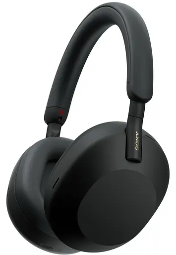 Наушники Over-ear WH-1000XM5 BT 5.2, ANC, Hi-Res, AAC, LDAC, Wireless, Mic, Черный Sony teh0013216 - фото 2