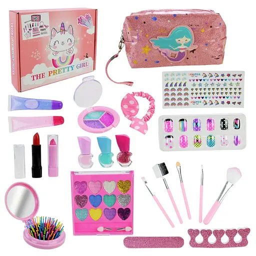 Дитячій набір косметики The Pretty girl 2605J-JY2405 лаки, тіні, помада
