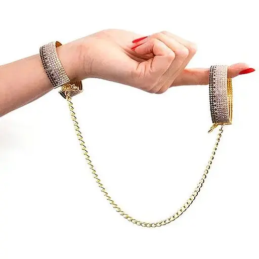 Лакшері наручники-браслети з кристалами Rianne S: Diamond Cuffs - фото 6