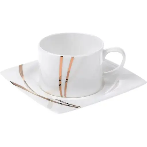 Чашка с блюдцем 220ml, Алессандро NP91CUP/220